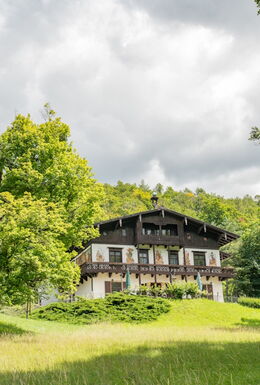 Die Villa Fe0dora in Bad Liebenstein von außen