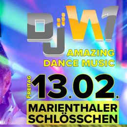 Bild zur Veranstaltung: FRIDAY NIGHT im Marienthaler Schlösschen mit DJW1