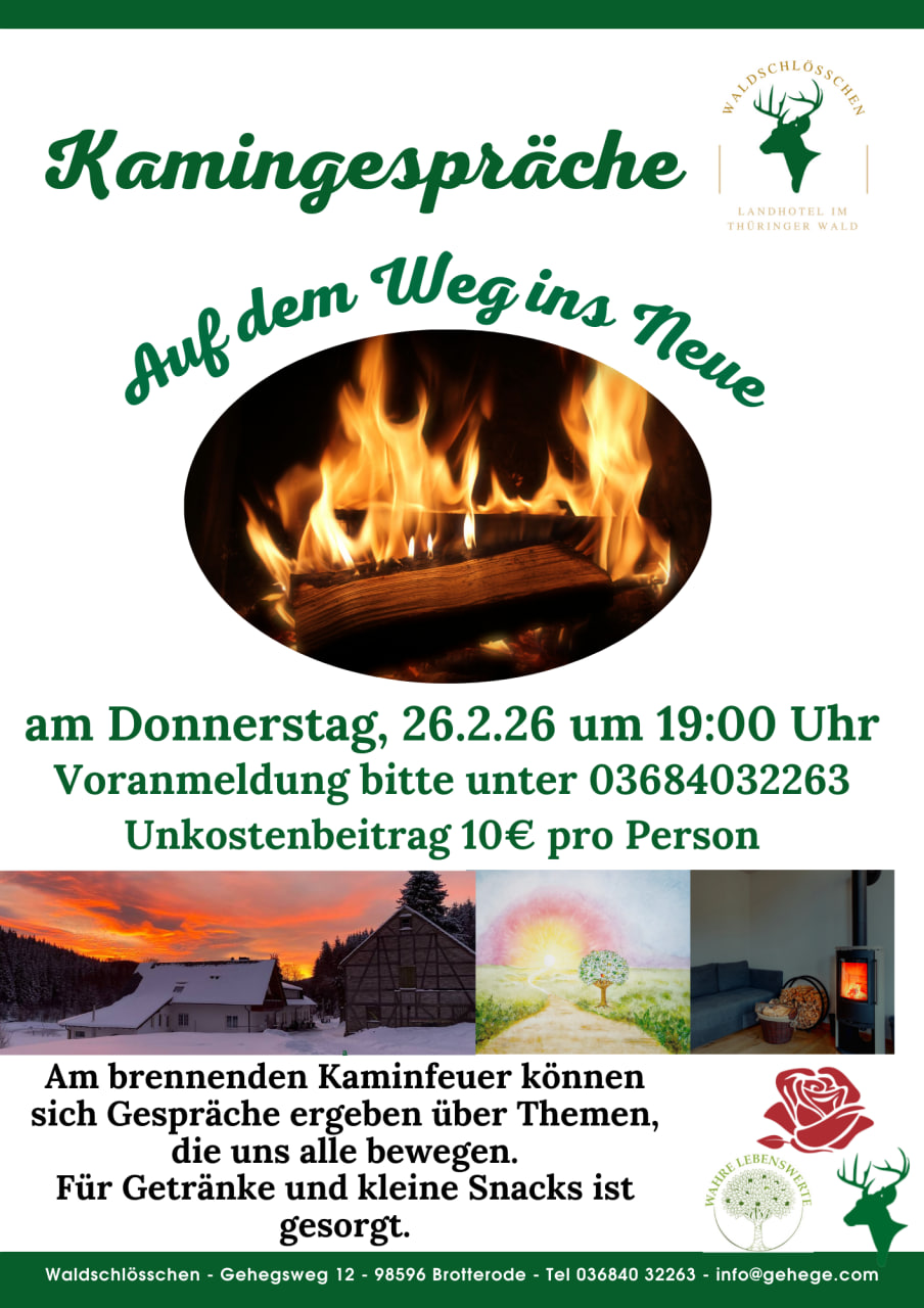 Bild zur Veranstaltung: Kamingespräche